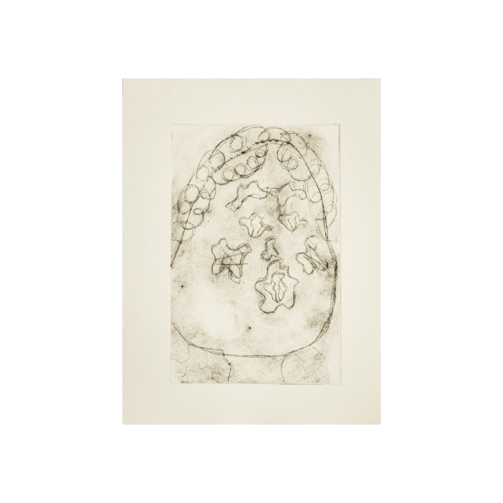 162 Emma Bonte - Untitled - Drypoint etching